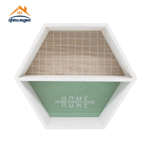 ETAGER EN BOIS HEXAGONALE HOME 21725