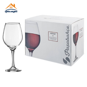 C6 VERRES A PIED AMBER 460CC GB 440275 PASAABAHCE/4