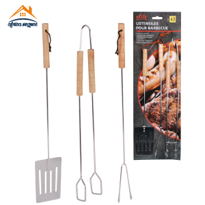 ACCESOIRES POUR BARBECUE 3PCS ELITE 21998 URBAN