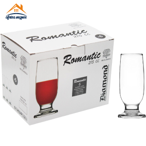 C6 VERRE A PIED ROMANTIC 215CC DIAMOND FW0720 -42 KSA