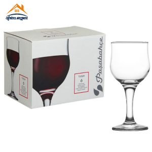 C6 VERRES A PIED TULIPE 24CL 44163 PA/4