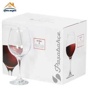 C6 VERRES A PIED AMBER 365CC GB 440265 PASVBAHCE/4