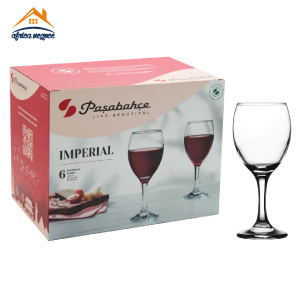 C6 VERRE A PIED  IMPERIAL 47CL 44745 PASABAHCE /4