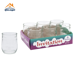 C6 VERRES CHEESE INVITATION 25CL PASABAHCE