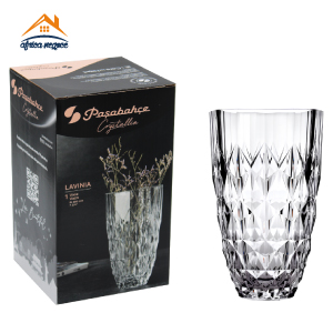 VASE A  FLEUR LAVINIA 20CM GB CRYSTALIN 68289 PASABAHCE