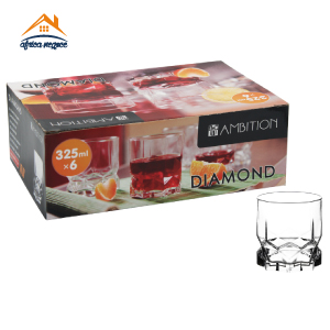 C6 VERRES AMBITION DIAMOND GB 41432 PASABAHCE