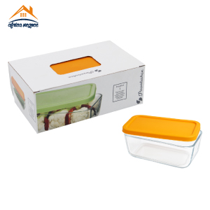 BOITETE RECTNGULAIRE A/C ORANGE 21*13CM SNOWBOX 53743 PASABAHCE