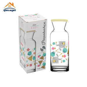 CARAFE VILLAGE 1260CC GEOMETRIE A/C  COLORE CREME GB 43824 PASABAHCE