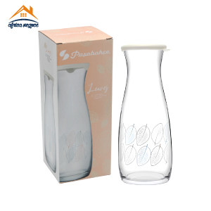 CARAFE AMPHORA LEAVEJ FEUILLE 1180CC A/C BEIGE GB 43813 PASABAHCE