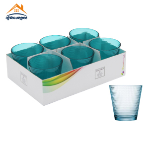 VERRE GENERATION TURQUOISE FB25CL 52300 PASABAHCE