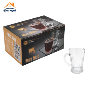 C6 TASSES  A THE  MAX 22CL MG GLASS