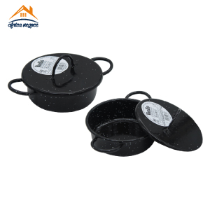 TORTIERE EMAILLEE 12CM+ COUVERCLE REF 5090 VAELLO