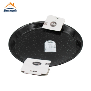 POELE A PAELLA A/2 ANSES EMAILLEE 50CM REF 0250 VAELLO ESPAGNE