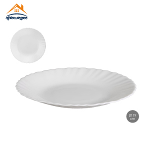 ASSIETTE DESSERT CLASSIC 19CM OPAL VIVALTO 77764