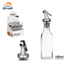 BOUTEILLE A HUILE 180CC A/BOUCHON 82265 VIVALTO