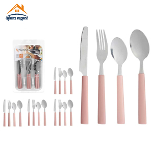 MENAGERE 16PCS ROSE+RANGE COUVERTS 86914 KINVARA