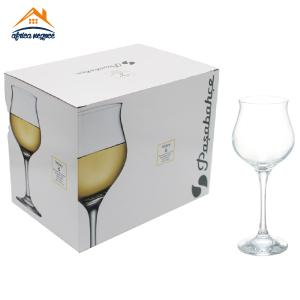 C6 VERRES A PIED WAVY GB 440458 PASABAHCE