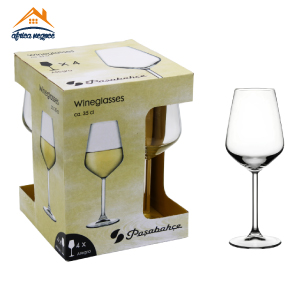 C6 VERRES A PIED ALLEGRA 35CLV BLOCK BOITE PRO GB 440080 PASABAHCE