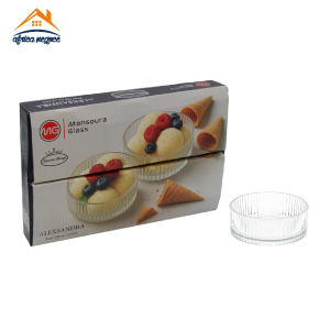 C6 BOLS ALEXSANDRA LINES 12CM 250ML MG GLASS