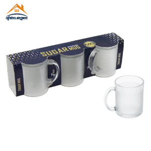C3 SUGAR MUG POINT320ML MG728 MG GLASS/