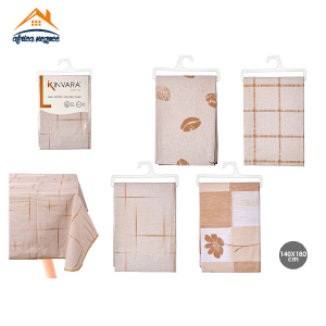NAPPE RECTANGULAIRE ASSORTIES COLOREES 140*180CM 11031 KINVARA
