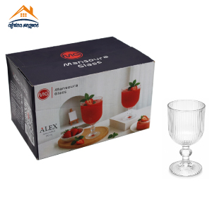 C6 VERRES A PIED ALEX JUICE 25CL GB MG GLASS