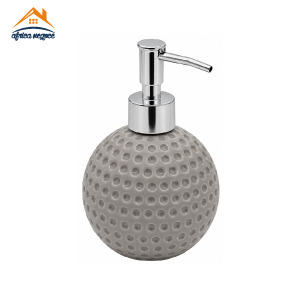 DISTRIBUTEUR DE SAVON LIQUIDE MOTIF GOLF GRIS 89461 BERILLO