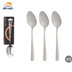 SET 3 CUILLERES A SOUPE DE LUXE BLISTER 86906 KINVARA